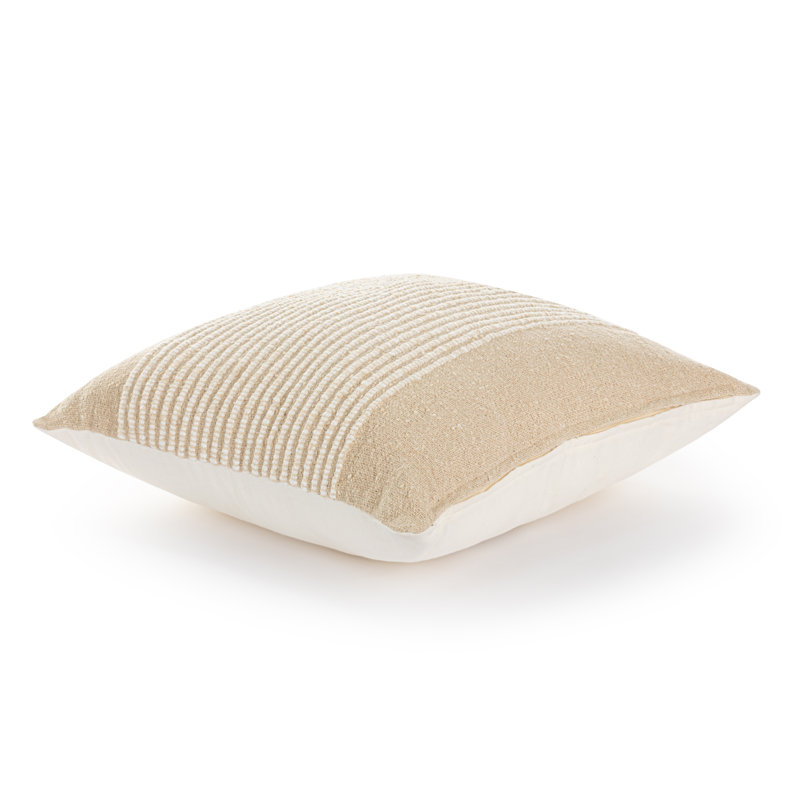 Ribbed Woven Pillow 18"