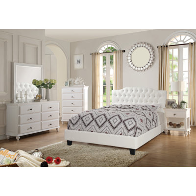 Clearwell Bedroom Sets Faux leather by Winston Porter