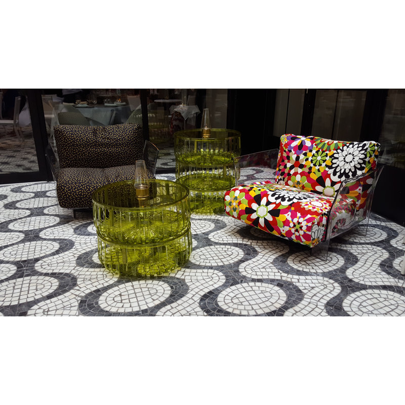 Panier Coffee Table, Crystal Clear