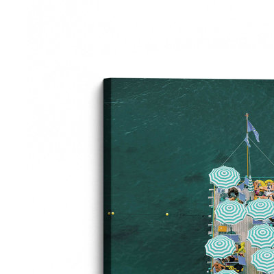 Pier Paradise Canvas Print