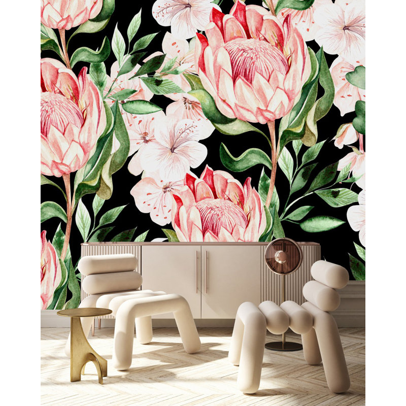 Peel & Stick Wall Mural, 8.34' W x 8.34' L