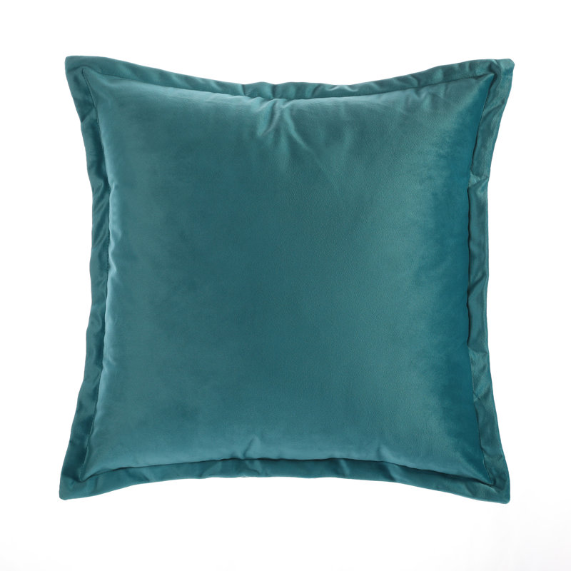Cleo Square Throw Cushion Cover, Teal