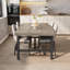 Metal Base Dining Table-494026670
