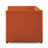 Orange Fabric Upholstered 1Pc Day Bed With Pull-Out Trundle Nailhead Trim Wood Frame Furniture-1923786121