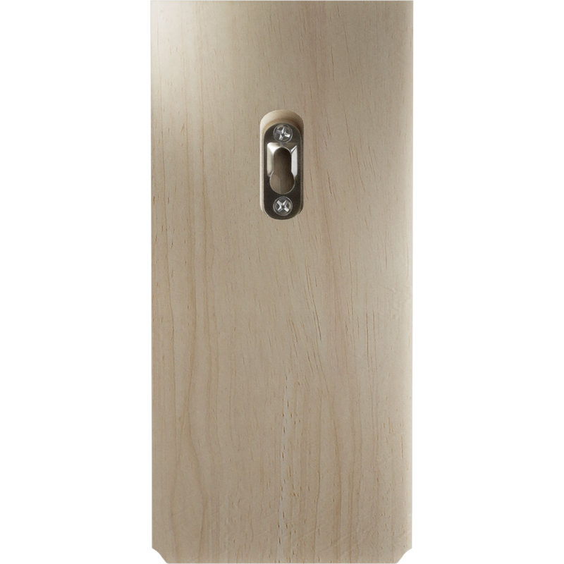 Support Bedford, Hévéa, 3,5 po X P 5 po X P 7,5 po H
