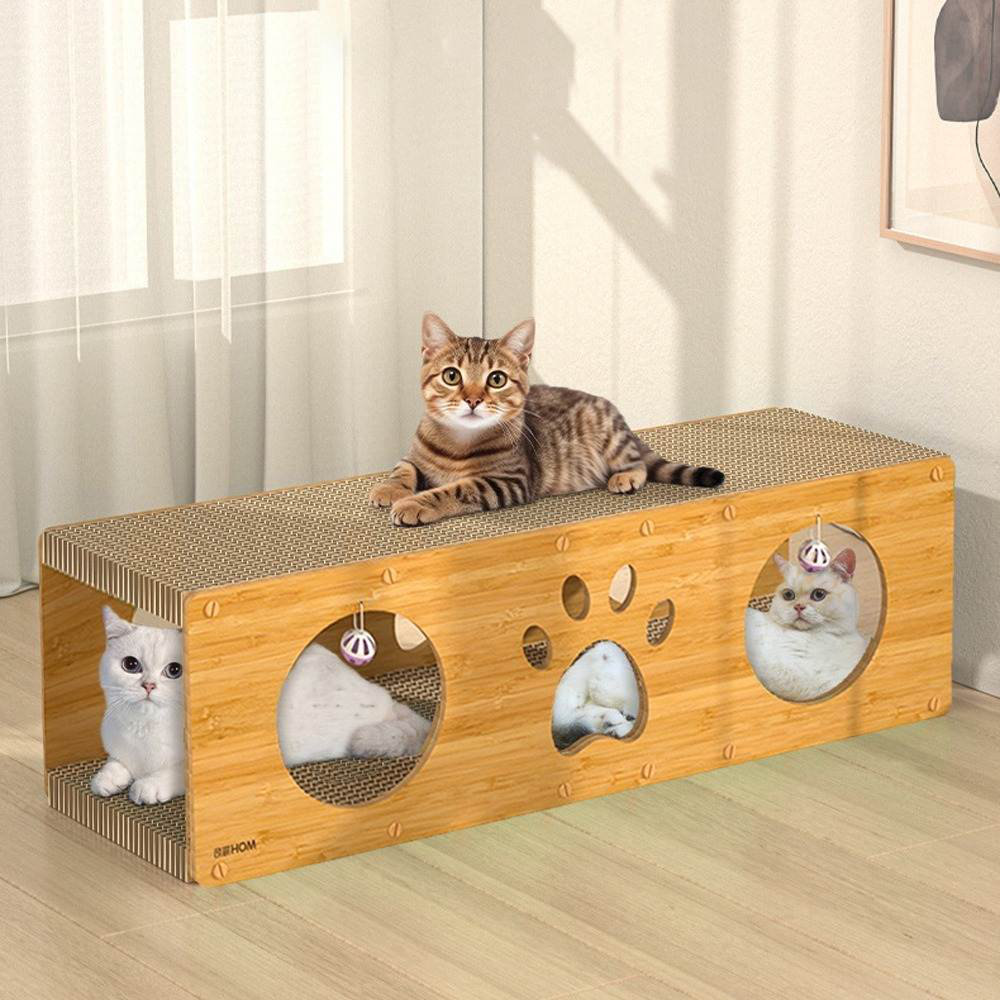 Curated visual reference: Visual Reference: Tucker Murphy Pet Cat Tunnel Scratcher Cat Scratcher House Scratching