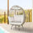 Chanakya Egg Chair with Stand-1656442293