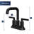 Karran 2-Handle 4-Inch Centerset Bathroom Faucet with Matching Pop-up Drain-102098637