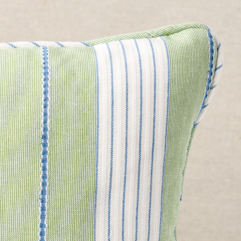 Audrey Lumbar Pillow Cover & Insert, Green