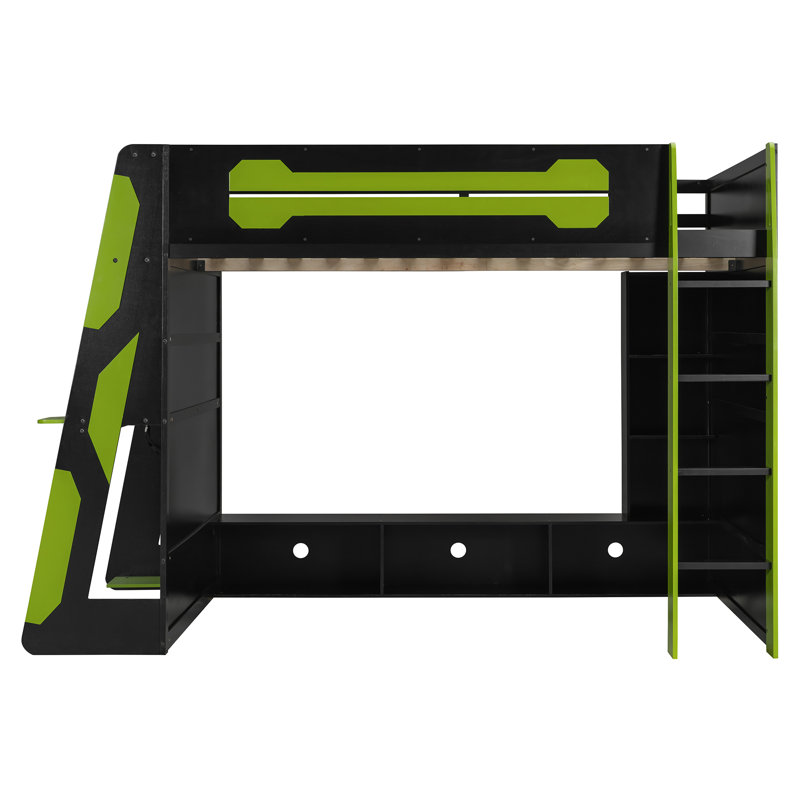Lit pour chambre à coucher, Vert