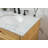 Rivers 72'' Double Bathroom Vanity with Carrara Marble Top-73360009
