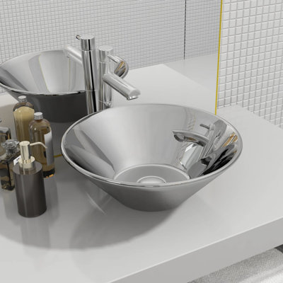 Metro Lane Lenora Ceramic Circular Sink