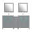  72" Double Bathroom Vanity Set with Mirror-27042723