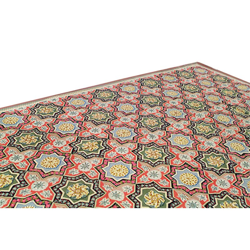 Wool Geometric Area Rug
