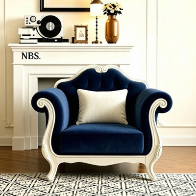 American-style light luxury fabric sofa.
