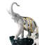 Celebration Elephants on Rock Figurine
