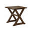 Table d'appoint, bout, table d'appoint, carré, table de chevet, chambre à coucher, lampe, brun, transitionnel-2010560512