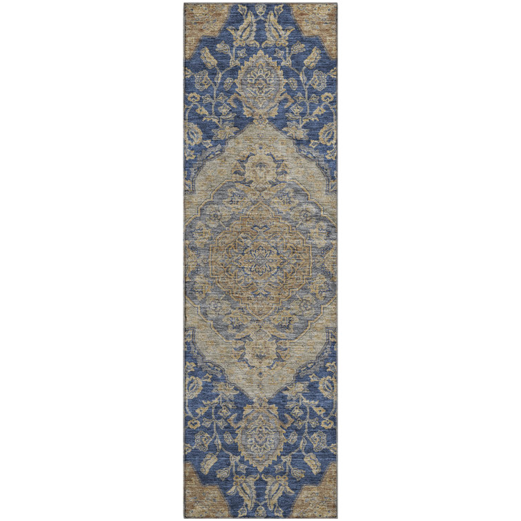 Premium Machine Washable Gurubaksh AMF1151 Global Rug