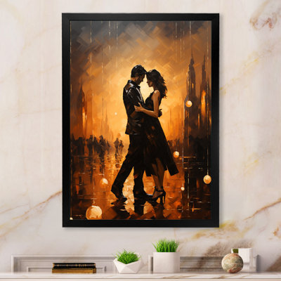 «Dance Tango Couple Harmony I» sur toile