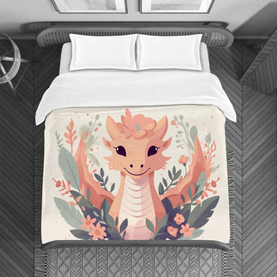 Nature Dragon Duvet Cover