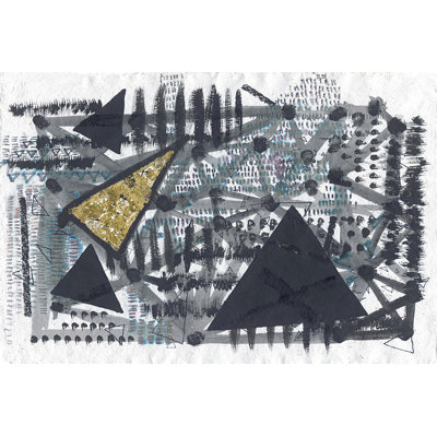 Golden Triangle by Lori Arbel - Painting