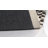 Phillis Vintage Leather Hand Woven Leather/Cotton Geometric Rug in Light Gray/Black-1283554309