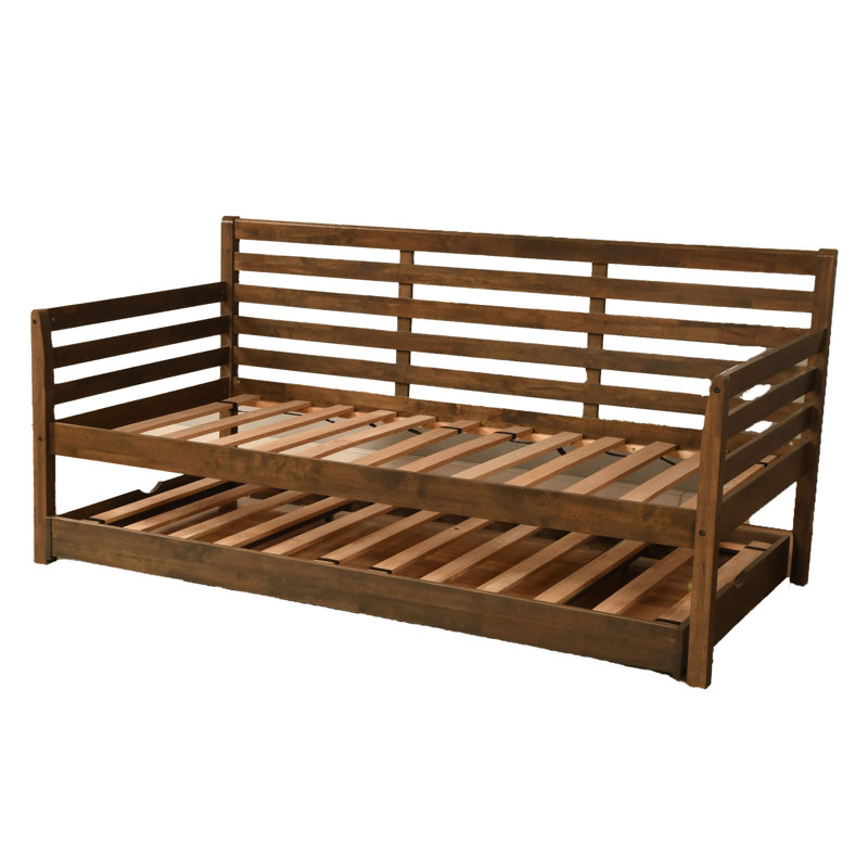 Alhamdi Boho Daybed & Pop-Up Bed with Mattresses | Wayfair