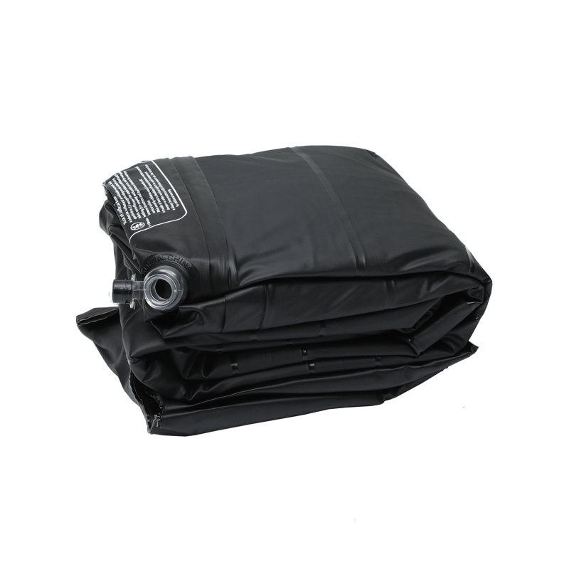 Grand matelas pneumatique avec tête de lit Latitude Run®, Noir