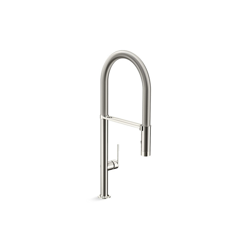 Juxtapose™ Semi-Pro Faucet, Stainless Steel