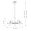 Tibbie 3 - Light Unique/Statement Chandelier