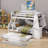 Evanghelina Bunk Bed with Trundle and Built-In Desk-1396658759