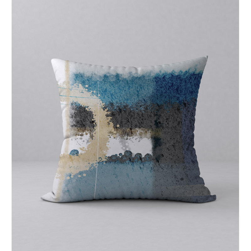 Housse de coussin décoratif carrée éclatante VIP, 18" x 18"