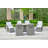 Vay 8 - Person Wicker Patio Dining Set with Rectangular Table , Cushions Included