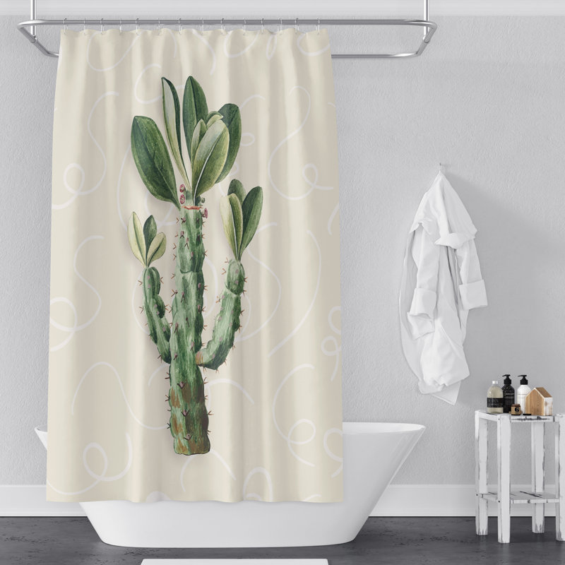 Anjuma Shower Curtain, 72" H x 70" W