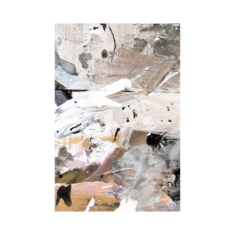 Earth III 1 Piece Wrapped Canvas Painting, 30.48 cm H x 45.72 cm W
