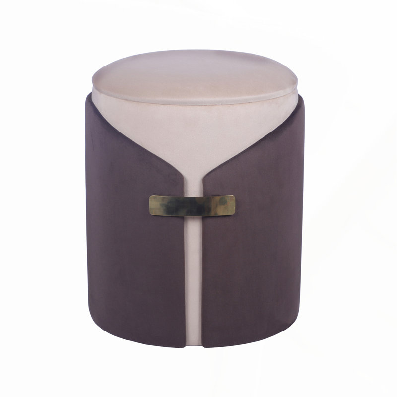 Repose-pieds à deux tons avec rangement et multifonction, parfait pour le meuble-lavabo, le repose-pieds ou une place assise supplémentaire dans n'importe quelle pièce.