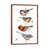 Classic Brown Wood Framed Canvas