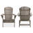  Solid Wood Folding Adirondack Chair-2030591595
