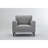 Light Gray Linen Chair