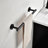 6 Piece Stainless Steel Bathroom Towel Rack Set Wall Mount-115844505