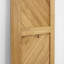 Solid Oak Barn Door Unfinished-112953932