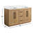 Eris 60 Double Bathroom Vanity with Top