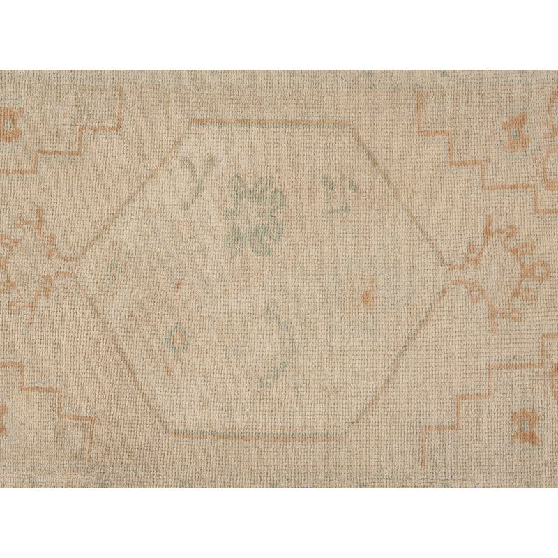 Vintage One-of-a-Kind Rectangle 1'9" X 3' Hand Knotted Area Rug