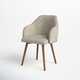 Mandi Upholstered Dining Chair in Cream