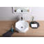 Lavabo de salle de bain vasque en porcelaine vitrifiée