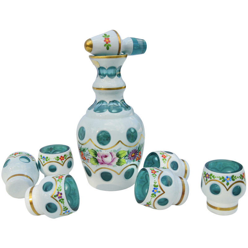 7 - Piece Crystal Shot Glass / Shooter Set