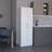 Patsie Tall Freestanding Kitchen Pantry with Four Doors and Five Inside Shelves-785181027