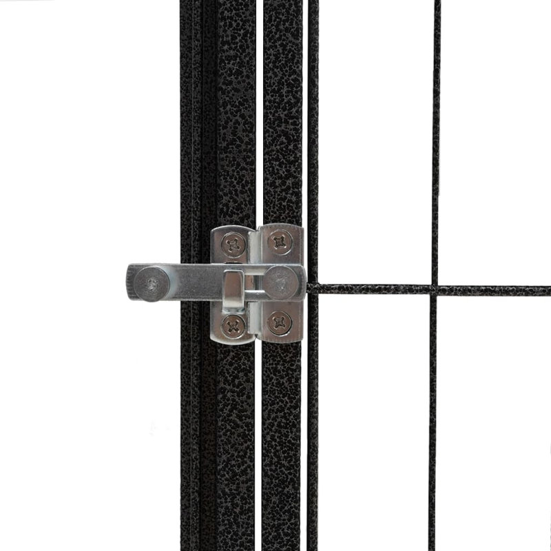 Fitzpatrick Steel Exercise Pen With Door, 200 x 50 x 100 cm