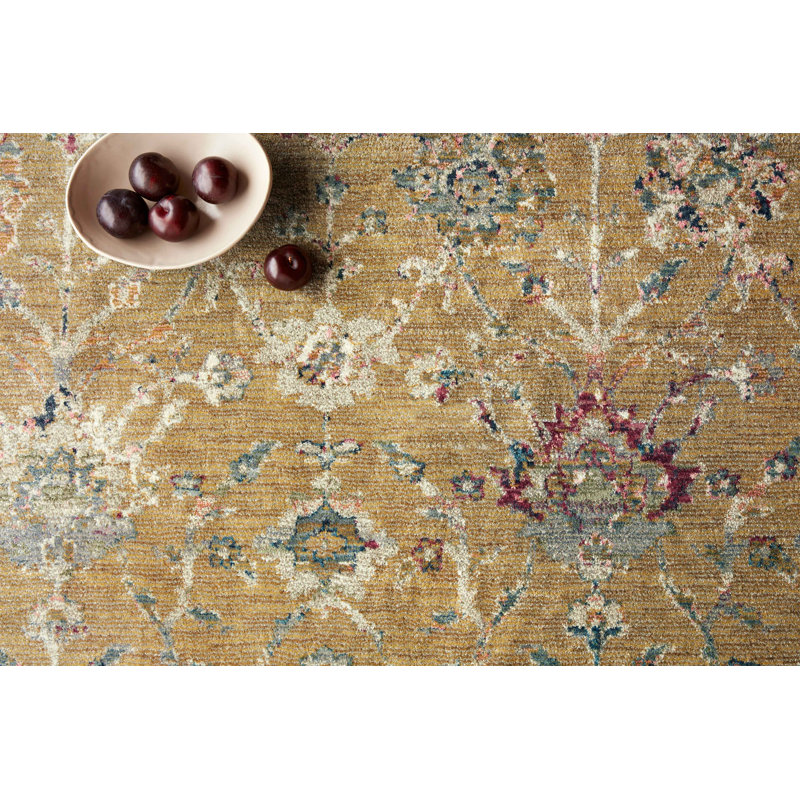 Febbas Performance Oriental Indoor Rug, Rectangle 11'6" x 15'6"