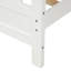 Lit plateforme en bois robuste avec tête de lit et pied de lit, parfait pour n'importe quel décor, sans sommier tapissier, en blanc-1389179405-1389179406